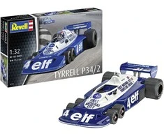 Revell Tyrrell P34/2 6 ratų F1, 1:32 surenkamas plastikinis modelis