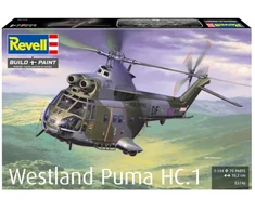 Revell Westland Puma HC.1 sraigtasparnio modelis 1/144, vaikams nuo 12