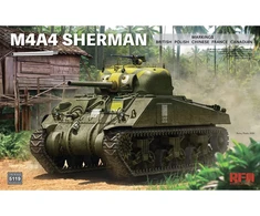 RFM M4A4 Sherman 1/35 plastikinis surenkamas tanko modelis su lipdukais