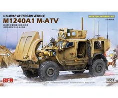 RFM Rye Field Model M1240A1 M-ATV MRAP 1/35, surenkamas modelis su pilnu interjeru