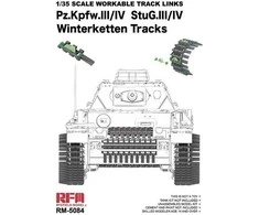 RFM Rye Field Model Winterketten judinami vikšrai Pz.Kpfw III/IV, StuG III/IV, 1/35