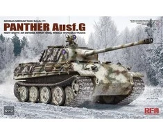 RFM Rye Field Panther G tanko modelis 1/35 su naktiniais taikikliais