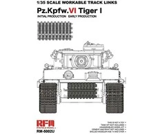 RFM Rye Field - Tiger I ankstyva gamyba, patobulinta, darbiniai vikšrai 1/35