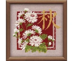 RIOLIS – Create It Yourself – Siuvinėjimo rinkinys „Ruduo“ 813 (20x20 cm)