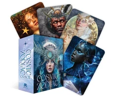 Rockpool Cosmic Zodiac astrologinės orakulo kortos - 36 kortų kaladė
