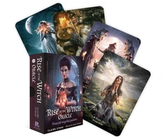 Rockpool Rise of the Witch Oracle – raganų orakulo kortos, 44 kortos