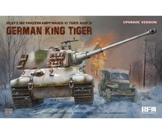Rye Field Model 1/35 King Tiger Sd.Kfz.182 Ardenai 1944, patobulinta (RFM-5138)