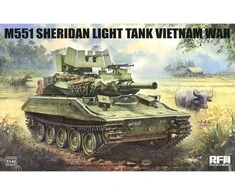Rye Field Model M551 Sheridan tanko modelis Vietnamas 1/35 RFM-5142