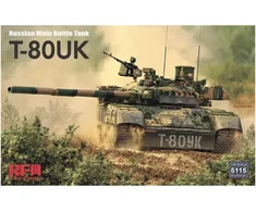 Rye Field Model T-80UK kovos tanko surenkamas modelis 1/35 RFM-5115