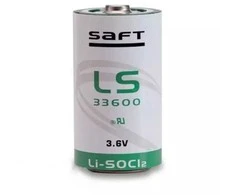 Saft LS33600 D ličio baterija 3,6V 17Ah pramoniniams įrenginiams