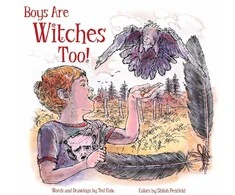 Schiffer Publishing Boys Are Witches Too – iliustruota magijos ABC knyga vaikams
