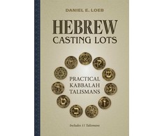 Schiffer Publishing Hebrajų Casting Lots talismanų rinkinys su kietviršiu vadovu, 11 vnt