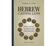 Schiffer Publishing Hebrajų Casting Lots talismanų rinkinys su kietviršiu vadovu, 11 vnt