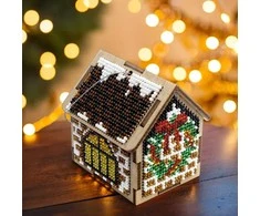 Siuvinėjimo karoliukais rinkinys ant medžio su PRECIOSA – Wonderland Crafts