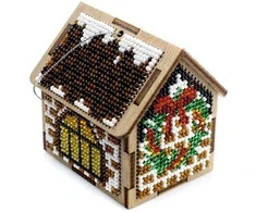 Siuvinėjimo karoliukais rinkinys ant medžio su PRECIOSA – Wonderland Crafts