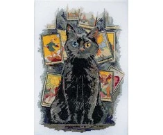 Siuvinėjimo kryželiu rinkinys Nuojauta, 14 ct, 28x19 cm, 29 spalvų – Abris Art