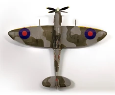 Supermarine Spitfire Mk IXc EN398 – 1:24 kolekcinis PREMIUM lėktuvo modelis (OcCre)