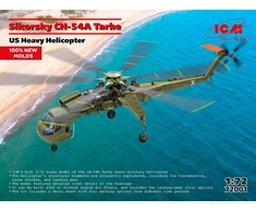 Surenkamas sraigtasparnio modelis Sikorsky CH-54A Tarhe 1/72 ICM 72001