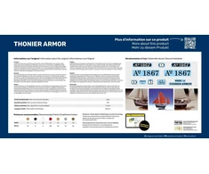 Surenkamas tunų žvejybos laivo Thonier Armor modelis 1/125 Heller 80609