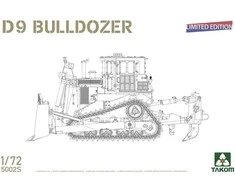 Takom Caterpillar D9 buldozeris 1/72 plastikinis modelis rinkimui