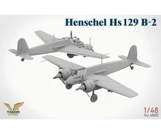 Takom Henschel Hs 129 B-2 lėktuvo modelis 1/48 su interjeru