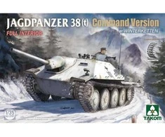 Takom Jagdpanzer 38(t) Hetzer komandinis variantas, pilnas interjeras 1/35 2181