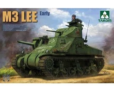 Takom M3 Lee JAV vidutinis tankas 1/35 plastikinis surinkimo rinkinys