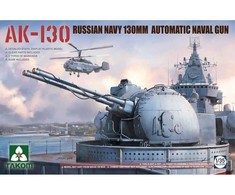 Takom Rusijos AK-130 130 mm laivo patranka 1/35 plastikinis rinkinys (2129)