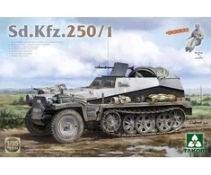 Takom Sd.Kfz.250/1 1/35 vokiečių pusvikšris – plastikinis modelis (2184)