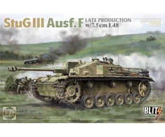 Takom StuG III Ausf. F vėlyvoji versija su 7,5 cm L/48 modelis 1/35 8015