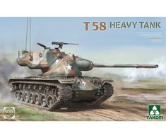 Takom T58 sunkusis tankas 1/35 plastikinis modelio rinkinys