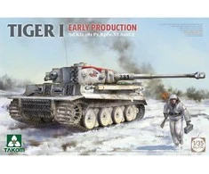 Takom Tiger I ankstyvos gamybos tanko modelis 1/35