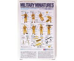 Tamiya Afrikos korpuso Luftwaffe artilerijos įgula 1/35 (35343)