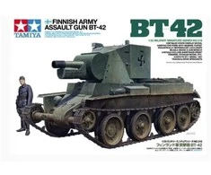 Tamiya BT-42 Suomijos šturmo pabūklas 1/35 – plastikinis modelis