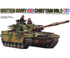 Tamiya Chieftain Mk.V britų tankas 1/35, plastikinis modelis 35068