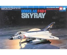 Tamiya Douglas F4D-1 Skyray 1/72 plastikinis lėktuvo modelis (60741)