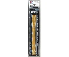 Tamiya HG II mažas suapvalintas plokščias precizinis teptukas 87224