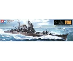 Tamiya IJN TONE sunkusis kreiseris 1/350 plastikinis modelis (78024)
