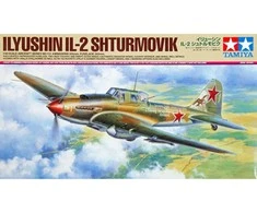 Tamiya Iljušinas IL-2 Šturmovikas 1/48 surenkamas lėktuvo modelis (61113)