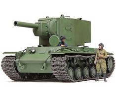 Tamiya KV-2 retro sunkusis tankas 1/35 plastikinis modelis