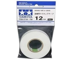 Tamiya lanksti maskavimo juosta 12 mm, 20 m ritė