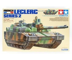 Tamiya Leclerc 2 serija prancūzų kovinis tankas 1/35 modelio rinkinys