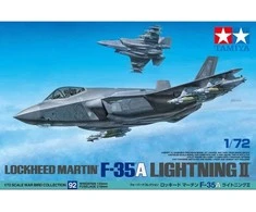 Tamiya Lockheed Martin F-35A Lightning II 1/72 plastikinis lėktuvo modelis