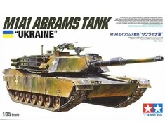 Tamiya M1A1 Abrams tankas „Ukraine“ 1/35 plastikinis rinkinys 25216