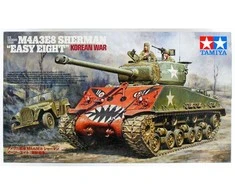 Tamiya M4A3E8 Sherman Easy Eight 1/35 tanko modelis (Korėjos karas)