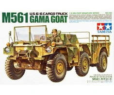 Tamiya M561 Gama Goat JAV 6x6 sunkvežimis, 1/35 plastikinis rinkinys