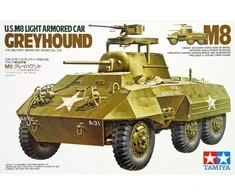 Tamiya M8 Greyhound JAV lengvasis šarvuotis 1/35, 35228
