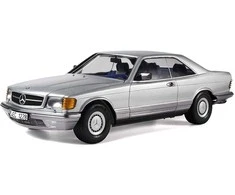 Tamiya Mercedes-Benz 500 SEC 1/24 plastikinis surinkimo rinkinys