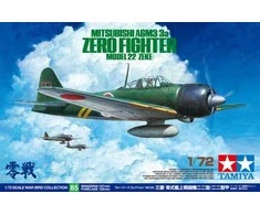 Tamiya Mitsubishi A6M3/3a Zero 22, 1/72 plastikinis lėktuvo modelis