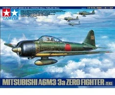 Tamiya Mitsubishi A6M3/3a Zero Fighter 1/48 – plastikinis modelis